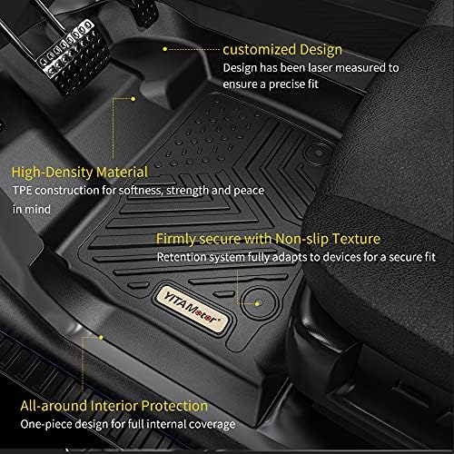 Tesla Model Y All Weather Floor Mats 2020-2023