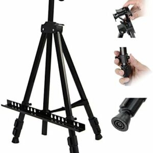 Portable Artist Easel Stand – Adjustable Height Painting Easel with Bag – 21 x 66 inches