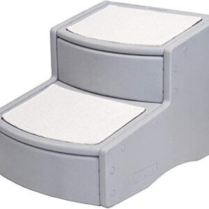 Pet Gear Easy Step II Pet Stairs – 2 Steps for Cats and Dogs Up to 75-Pounds Pet Gear Easy Step II Pet Stairs – 2 Steps for Cats and Dogs Up to 75-Pounds
