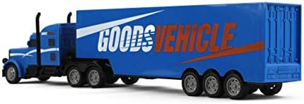 RC Semi Truck and Trailer 18″ 2.4Ghz 1:16 Scale Rechargeable Battery Remote Control Tractor Tanker Hauler Car – Blue RC Semi Truck and Trailer 18″ 2.4Ghz 1:16 Scale Rechargeable Battery Remote Control Tractor Tanker Hauler Car – Blue