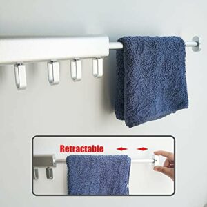Wall Mounted Clothes Foldable Laundry Drying Rack – Silver