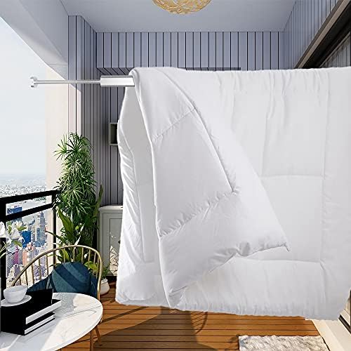 Wall Mounted Clothes Foldable Laundry Drying Rack – Silver