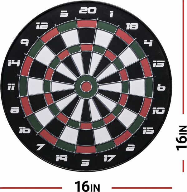 Franklin Sports Magnetic Soft Tip Dartboard Set – Indoor Dart Board Magnetic Board
