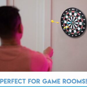 Franklin Sports Magnetic Soft Tip Dartboard Set – Indoor Dart Board Magnetic Board