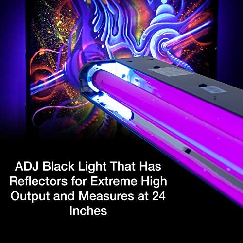 American DJ 24″ Black Light Fixture with Bulb – BLACK-24BLB