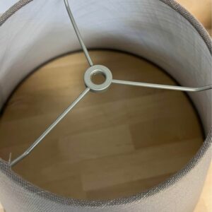 Two 7 x 14 x 9″ Fabric Natural Linen Cone Barrel Hand Craft Medium Lamp Shades Two 7 x 14 x 9″ Fabric Natural Linen Cone Barrel Hand Craft Medium Lamp Shades