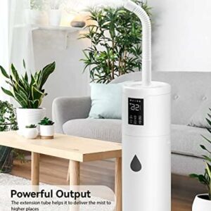 Ultra Large Humidifier for Bedrooms up to 2000 sq ft – Quiet Tower Humidifier