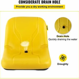 Universal Yellow Tractor Seat – Industrial High Back Universal Yellow Tractor Seat – Industrial High Back