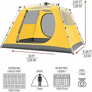 Waterproof Instant 4/6 Person Camping Tent