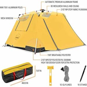 Waterproof Instant 4/6 Person Camping Tent