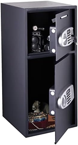 Paragon Lock & Safe – 7900 Double Door Digital Depository Safe with Cash Drop