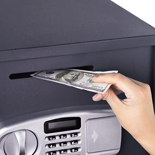Paragon Lock & Safe – 7900 Double Door Digital Depository Safe with Cash Drop