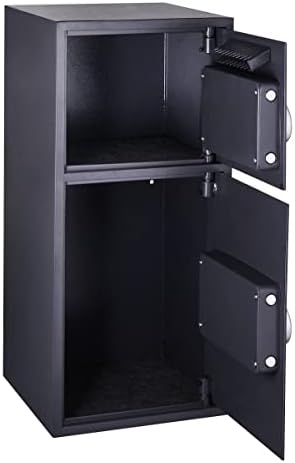 Paragon Lock & Safe – 7900 Double Door Digital Depository Safe with Cash Drop