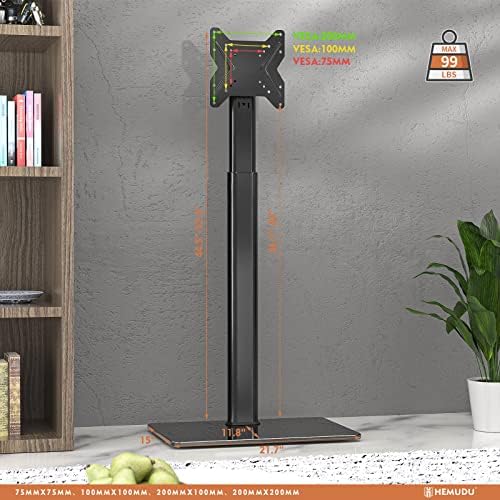 Universal TV Monitor Stand for 19 to 43 inch LCD, LED, OLED TVs