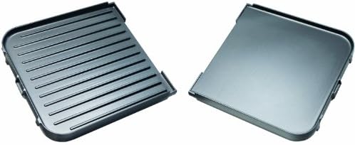 Hamilton Beach 3-in-1 Electric Indoor Grill + Griddle – Two Cooking Zones (38546) Black