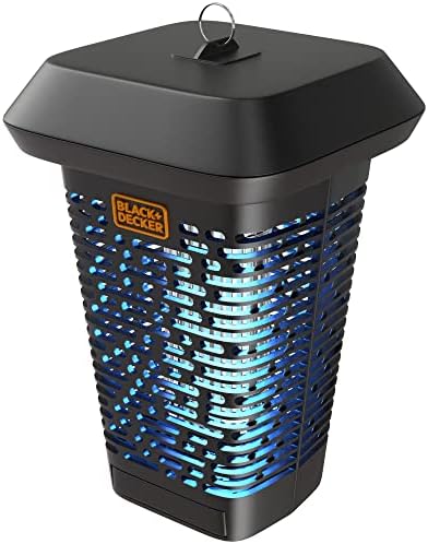 BLACK+DECKER Bug Zapper – Electric UV Insect Catcher & Killer for Flies, Mosquitoes, Gnats