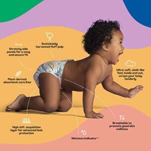Hello Bello Premium Disposable Baby Diapers – 32 Count – Extra-Absorbent Eco-Friendly