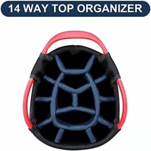 Lightweight Waterproof Golf Stand Bag with 14 Way Divider Lightweight Waterproof Golf Stand Bag with 14 Way Divider