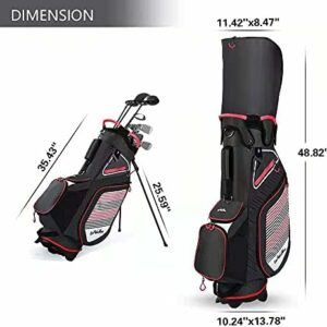Lightweight Waterproof Golf Stand Bag with 14 Way Divider Lightweight Waterproof Golf Stand Bag with 14 Way Divider
