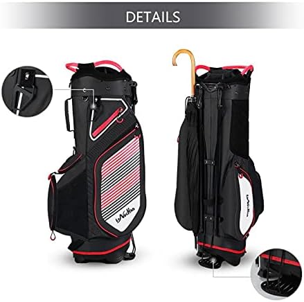 Lightweight Waterproof Golf Stand Bag with 14 Way Divider Lightweight Waterproof Golf Stand Bag with 14 Way Divider