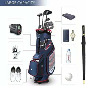 Lightweight Waterproof Golf Stand Bag with 14 Way Divider Lightweight Waterproof Golf Stand Bag with 14 Way Divider