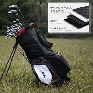Lightweight Waterproof Golf Stand Bag with 14 Way Divider Lightweight Waterproof Golf Stand Bag with 14 Way Divider
