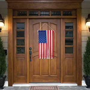 Famiheart Boho Hanging Big Macrame Flag