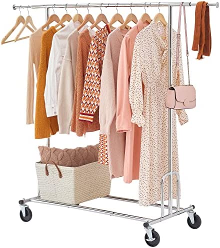 Tajsoon Heavy Duty Commercial Clothing Rack