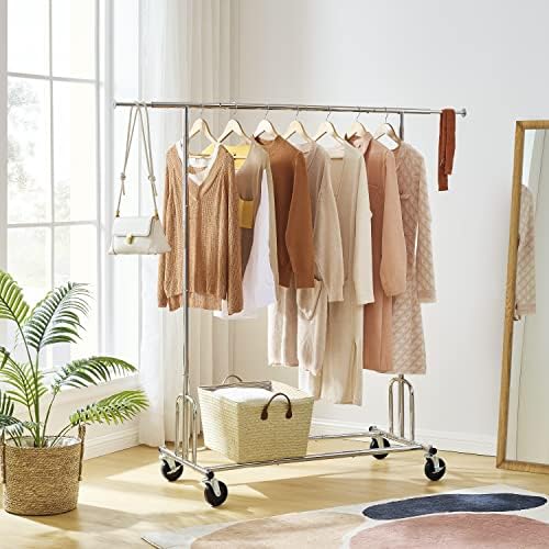 Tajsoon Heavy Duty Commercial Clothing Rack