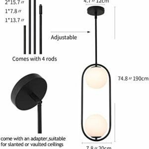 Modern Style Pendant Lighting – Black Mid Century Pendant Light Fixture Modern Style Pendant Lighting – Black Mid Century Pendant Light Fixture