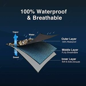 TIDEWE 1200G Insulation Waterproof Breathable Chest Waders