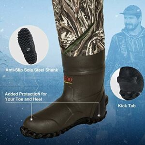 TIDEWE 1200G Insulation Waterproof Breathable Chest Waders