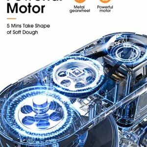 Facelle 6.5QT 660W Household Kitchen Stand Mixer with Dough Hook/Whisk/Beater – Black