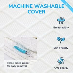 RECCI 2 Inch Twin Size Mattress Topper – 100% CertiPUR-US Certified Memory Foam