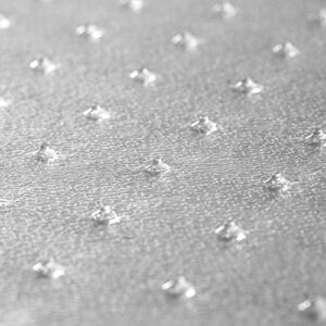 Heavy Duty Chair Mat for Carpeted Floor with Lip for Home & Office 45″ X 53″ – Premium Polycarbonate Studded – Transparent