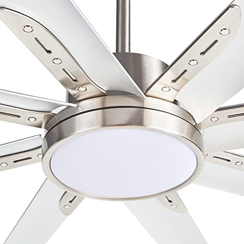 BiGizmos 72″ Industrial DC Motor Ceiling Fan with LED Light