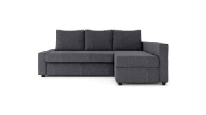 MASTERS OF COVERS Snug Fit Friheten Slipcover for The IKEA Friheten with Chaise Corner Cover – Sofa Bed Cover (Yellow)
