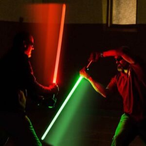 Lightsaber Rechargeable 7 RGB Color Metal Hilt Dueling LED Light Saber for Adults Kids Cosplay Accessories with Sound Mode
