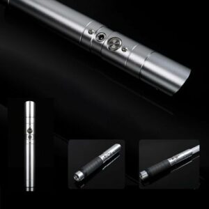 Lightsaber Rechargeable 7 RGB Color Metal Hilt Dueling LED Light Saber for Adults Kids Cosplay Accessories with Sound Mode