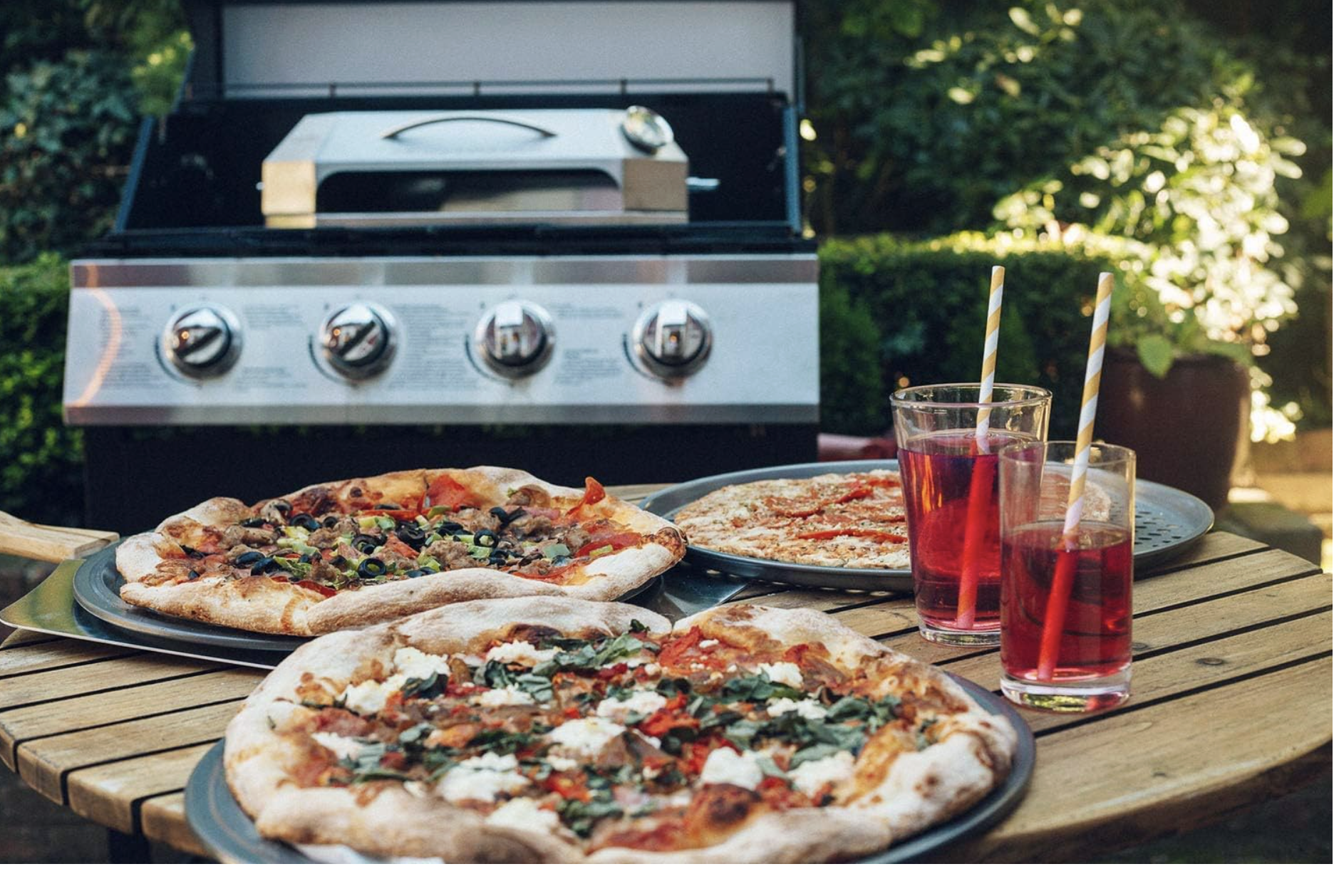 Onlyfire Stainless Steel Pizza Oven Kit Gas Grills – Outdoor Grill Top Pizza Oven Kit