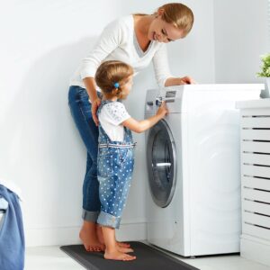 ComfiLife Anti Fatigue Floor Mat – 3/4 Inch Thick Perfect Kitchen Mats for Floor – 20″ x 32″ Black